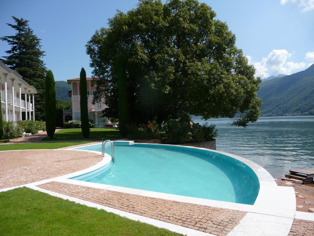 Residence Ville Lago Lugano Porto Ceresio Exterior foto