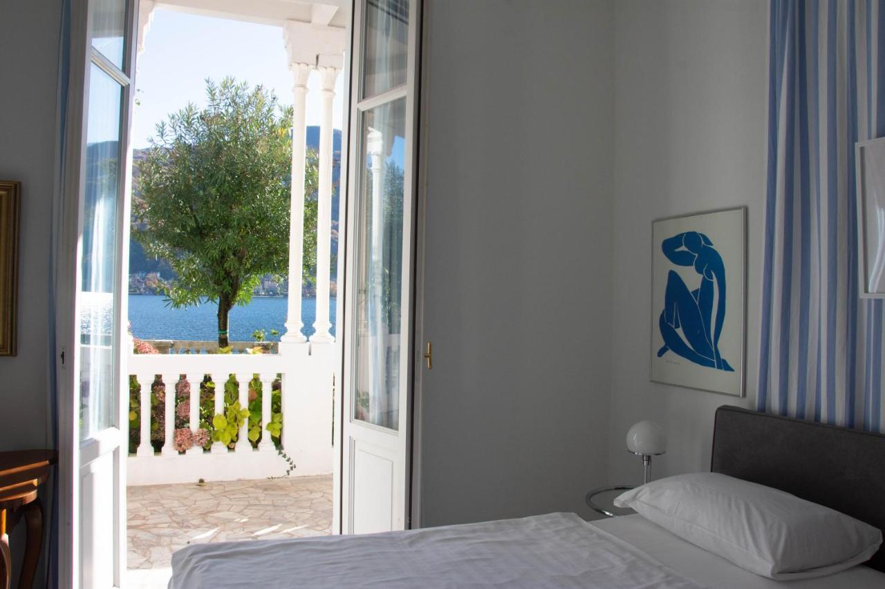 Residence Ville Lago Lugano Porto Ceresio Exterior foto