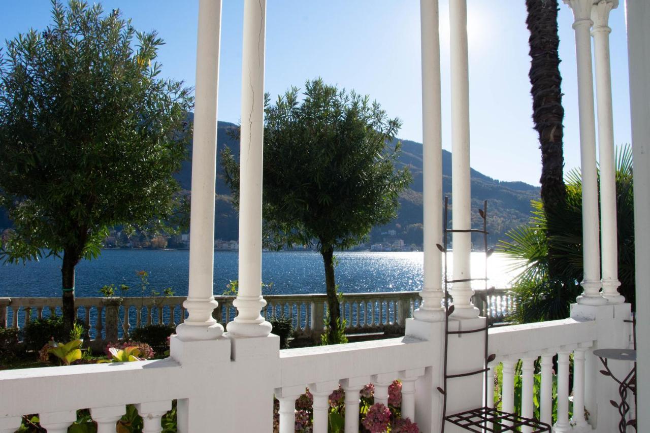 Residence Ville Lago Lugano Porto Ceresio Exterior foto