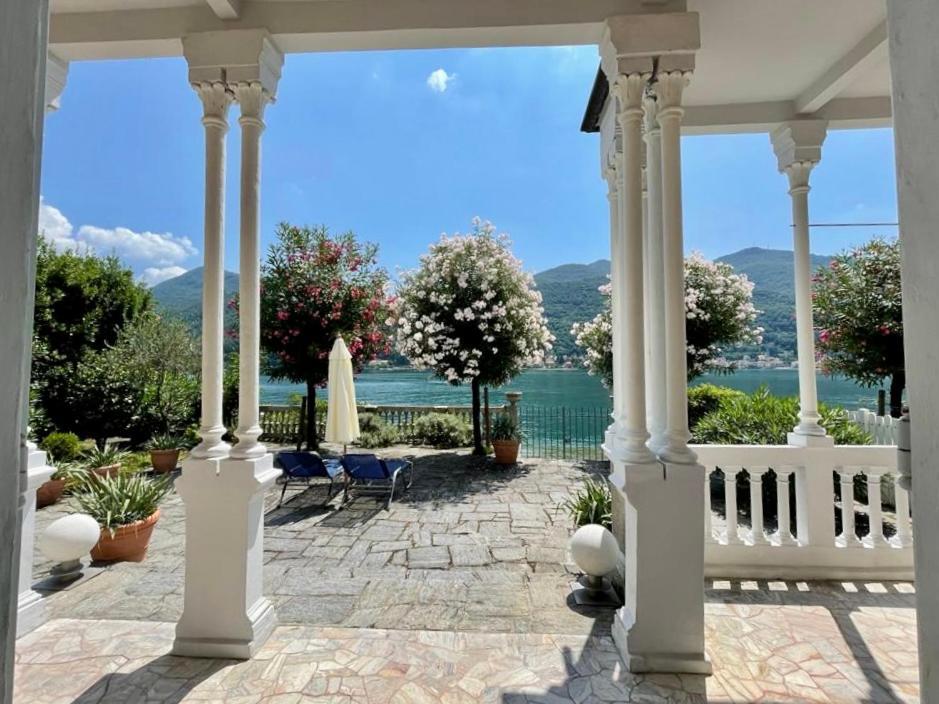 Residence Ville Lago Lugano Porto Ceresio Exterior foto